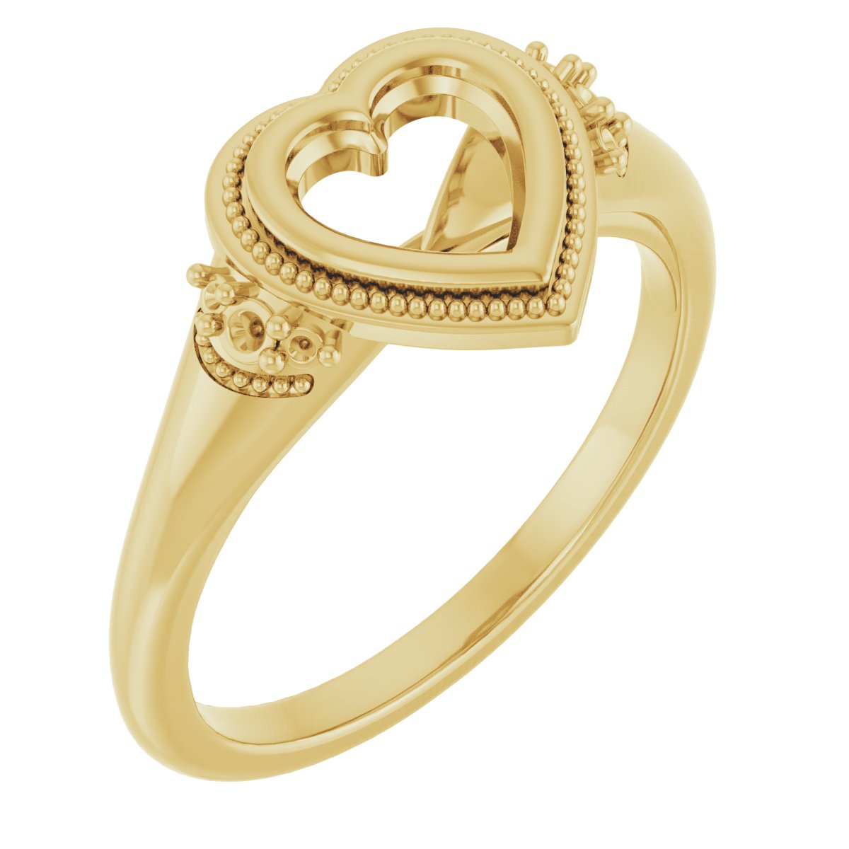 Bezel-Set Accented Engagement Ring