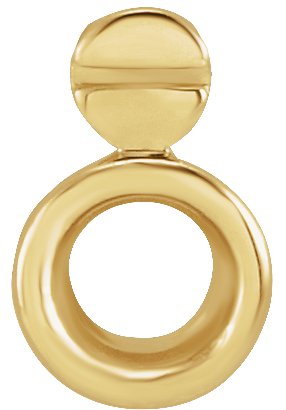Accented Necklace or Slide Pendant