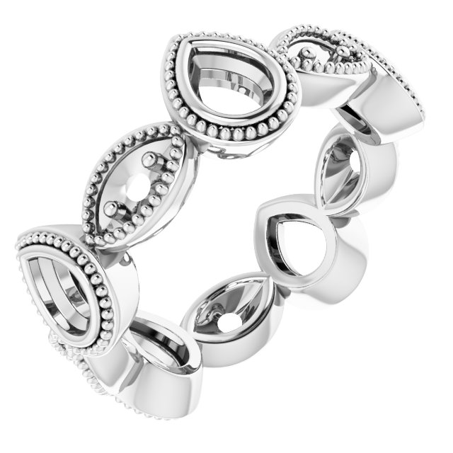 14k White Gold