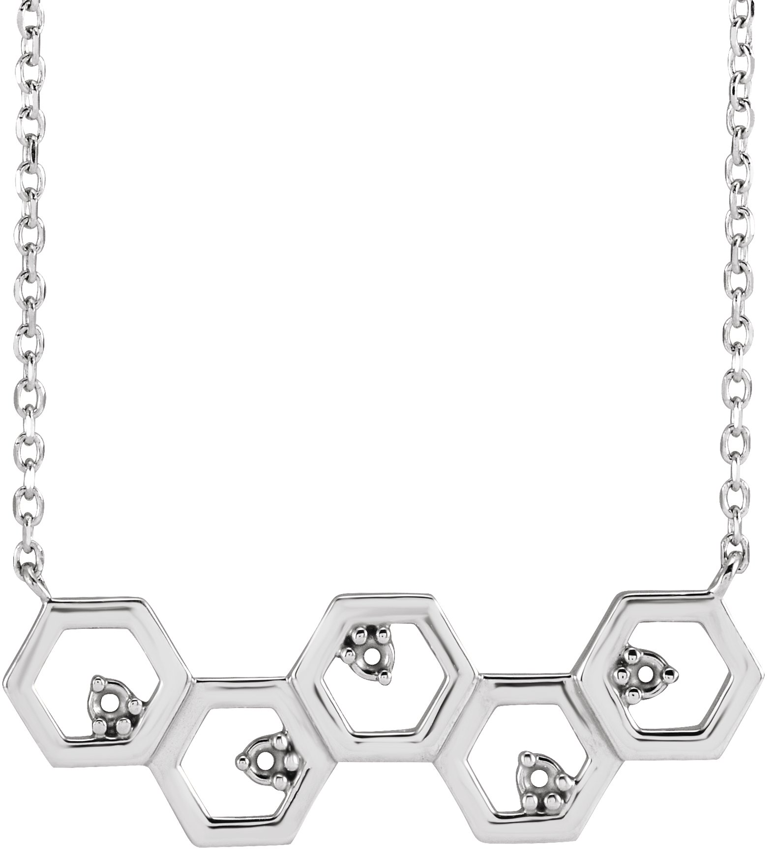 Honeycomb Necklace or Center