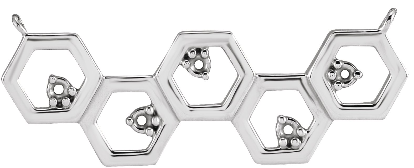 Honeycomb Necklace or Center