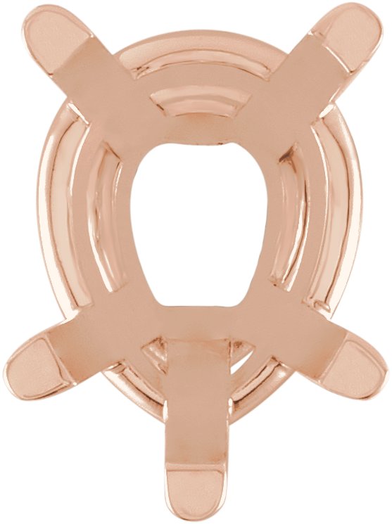 Pear 5-Prong Basket Setting