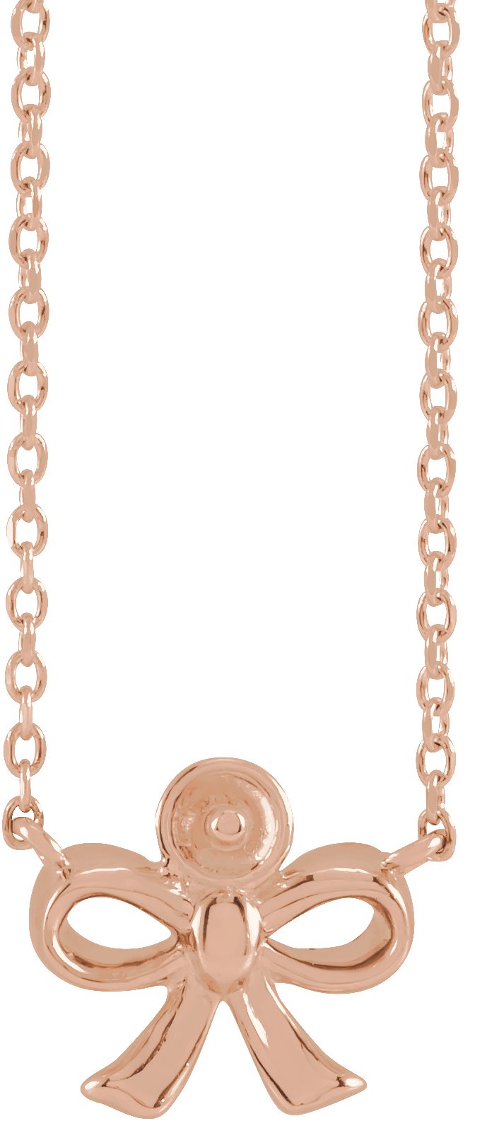 Pearl Bow Necklace or Center