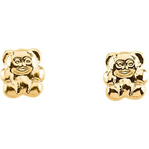 Teddy Bear Earring