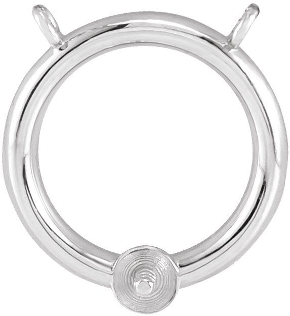 Pearl Circle Necklace or Center