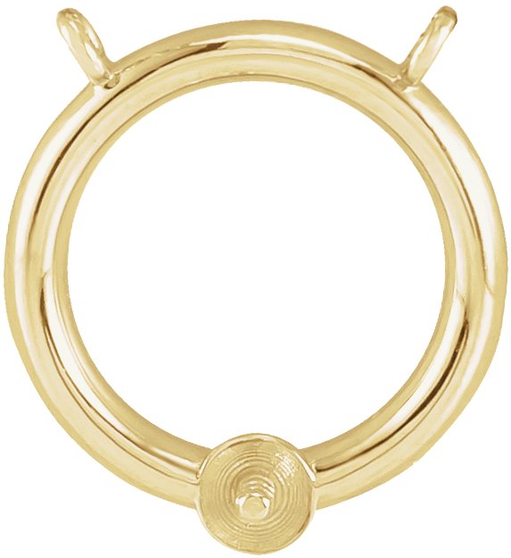 Pearl Circle Necklace or Center