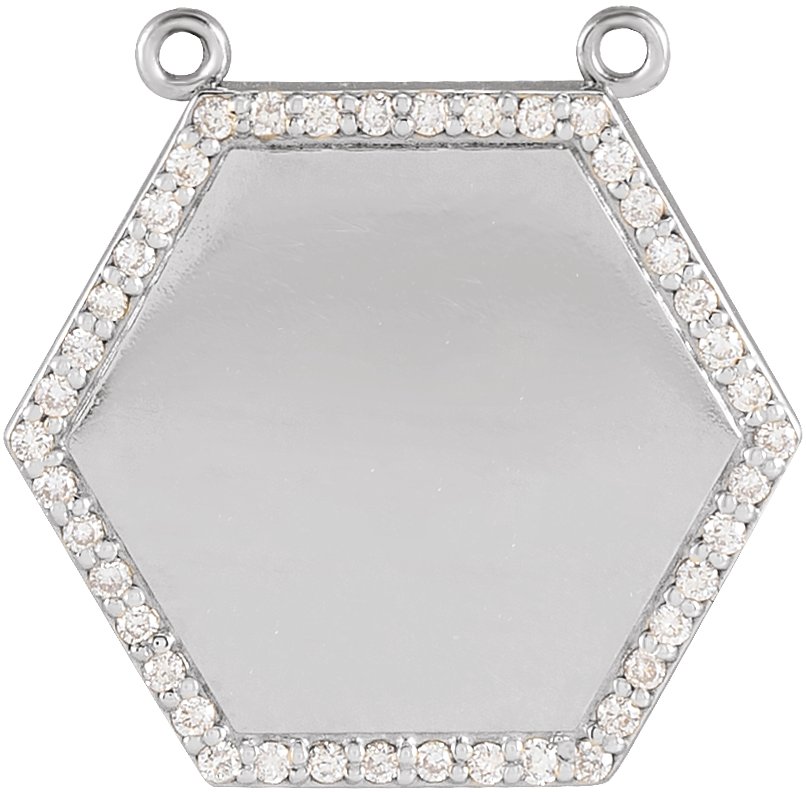 14k White Gold