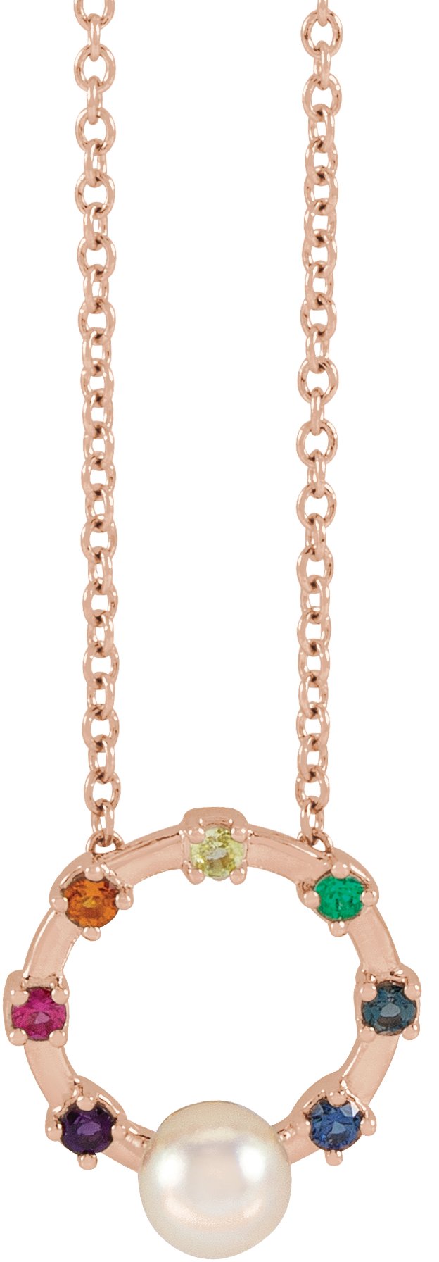 Hold You Forever® Rainbow Baby Necklace or Center