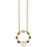 Hold You Forever® Rainbow Baby Necklace or Center