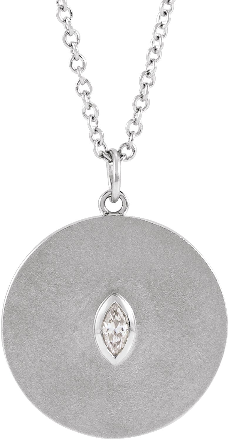 14k White Gold