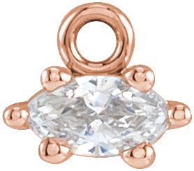Round 4-Prong Basket Dangle