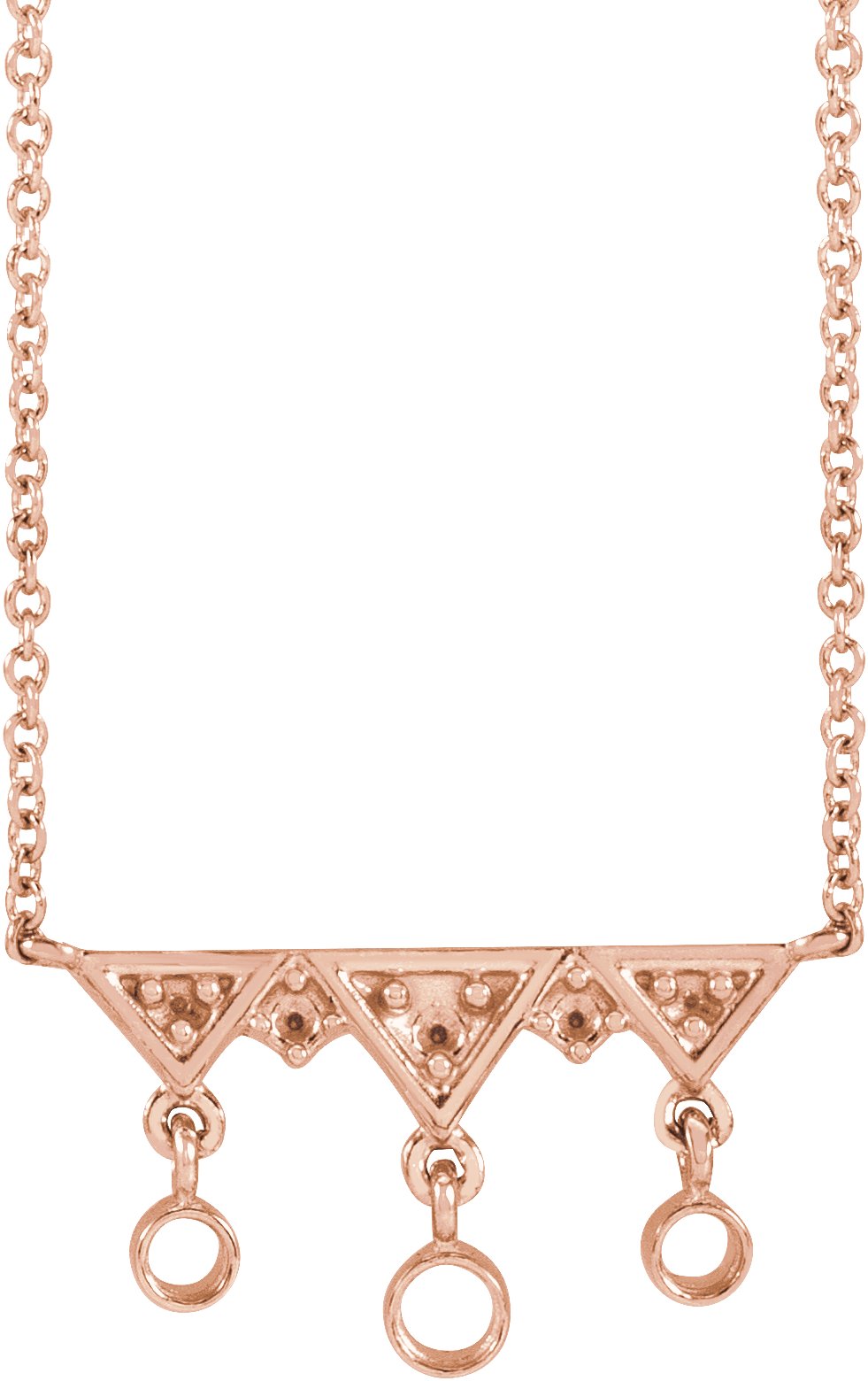 Fringe Bar Necklace or Center