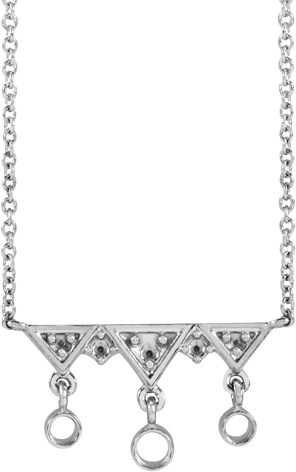 Fringe Bar Necklace or Center