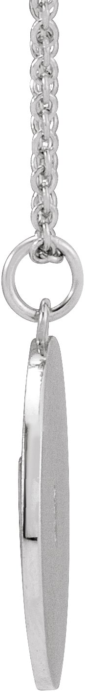 Alternative view of Accented Disc Necklace or Pendant