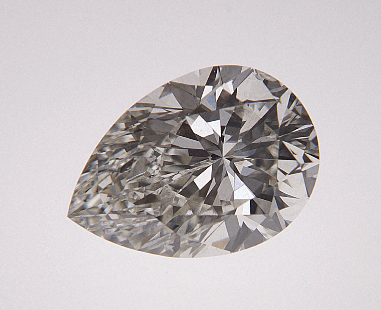 2.02 CT Pear Lab-Grown Diamond Surrey Vancouver Canada Langley Burnaby Richmond