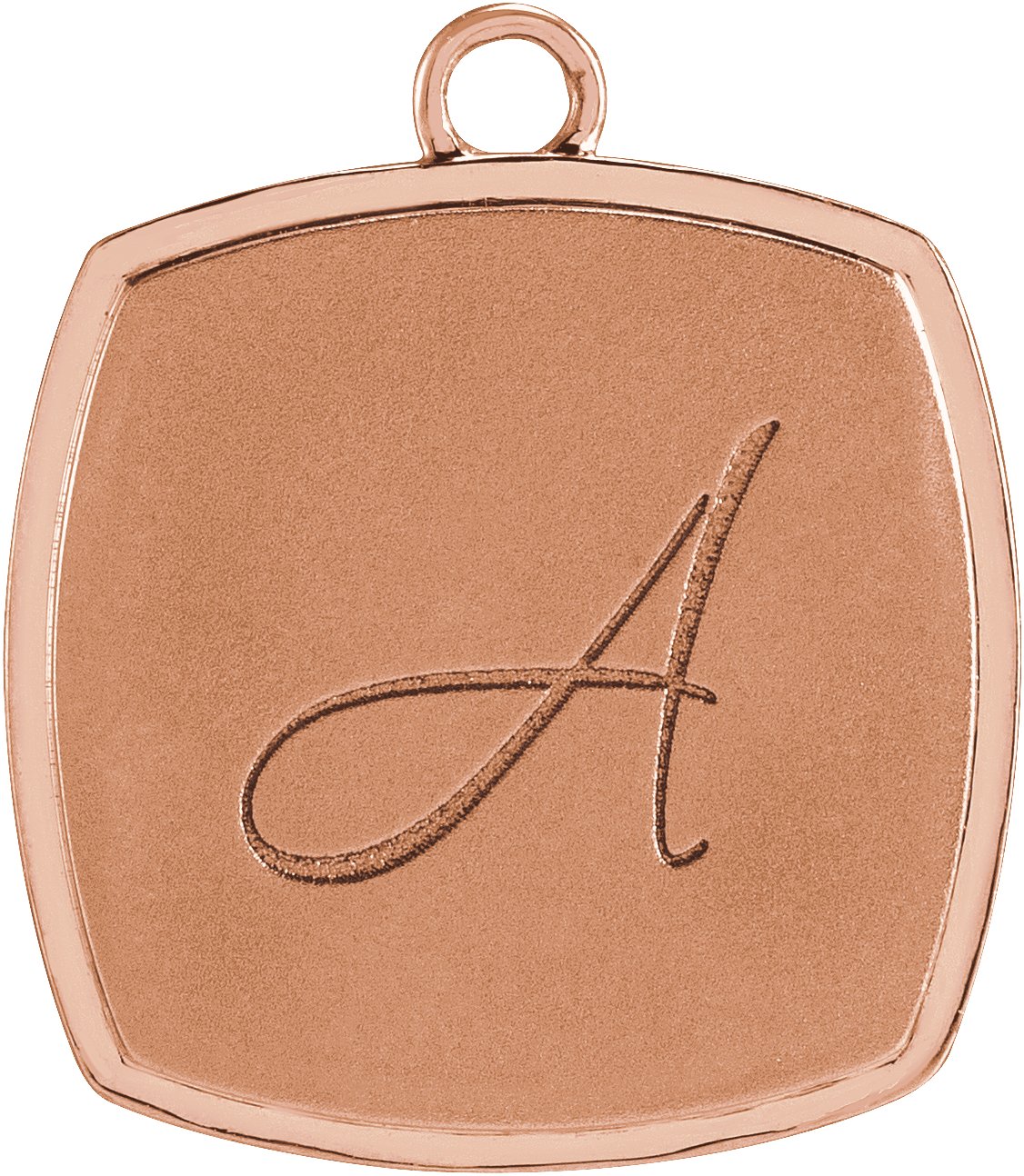 Engravable Square Dangle
