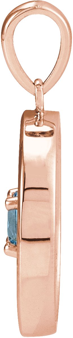 Alternative view of Accented Disc Necklace or Pendant