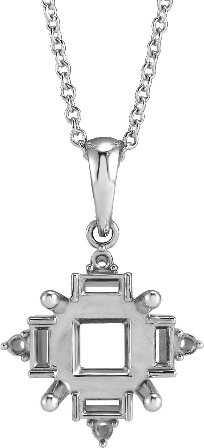 Geometric Necklace or Pendant
