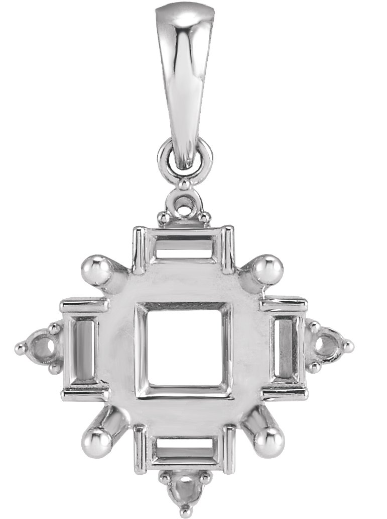 Geometric Necklace or Pendant