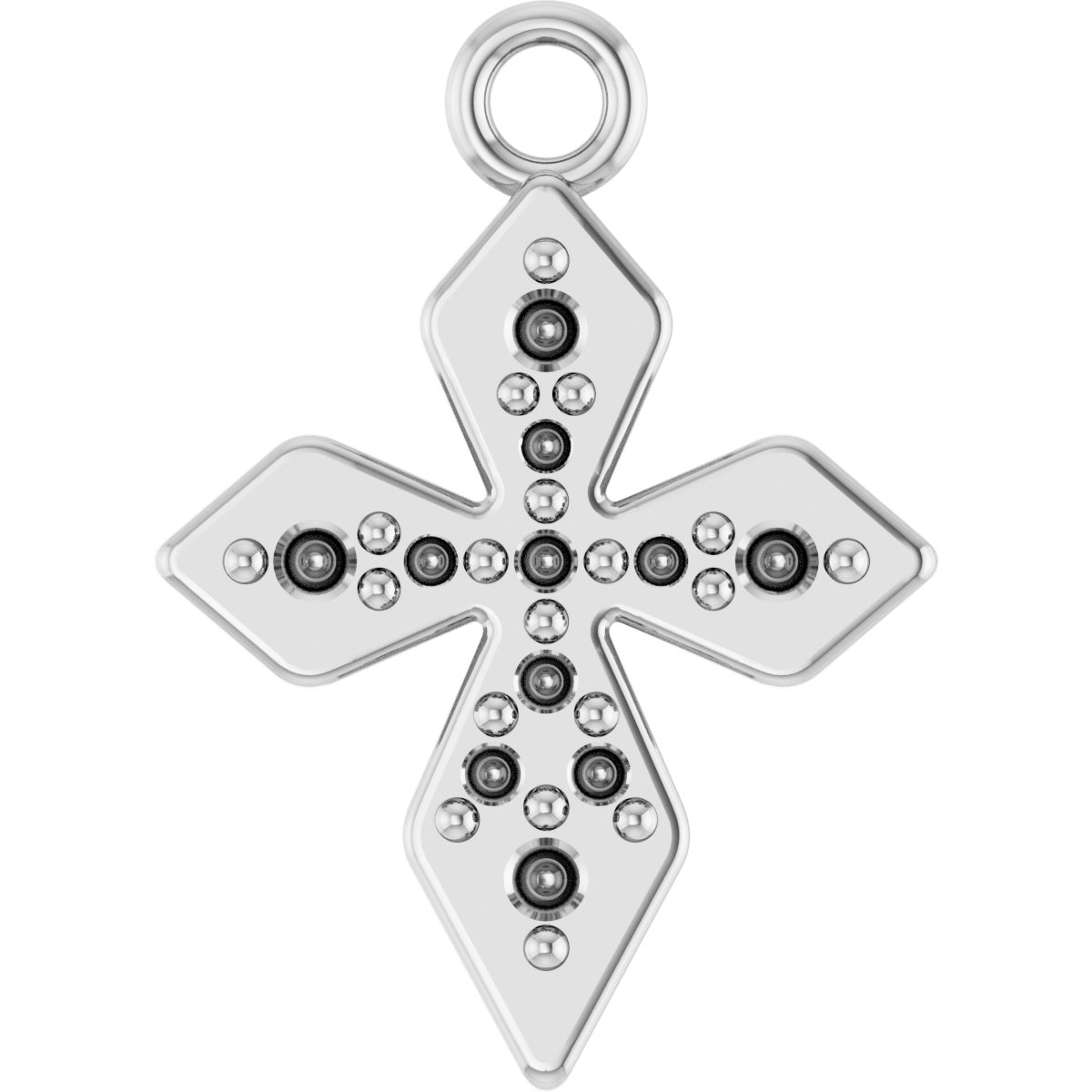 Accented Cross Dangle