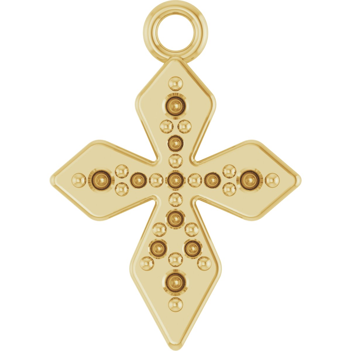 Accented Cross Dangle