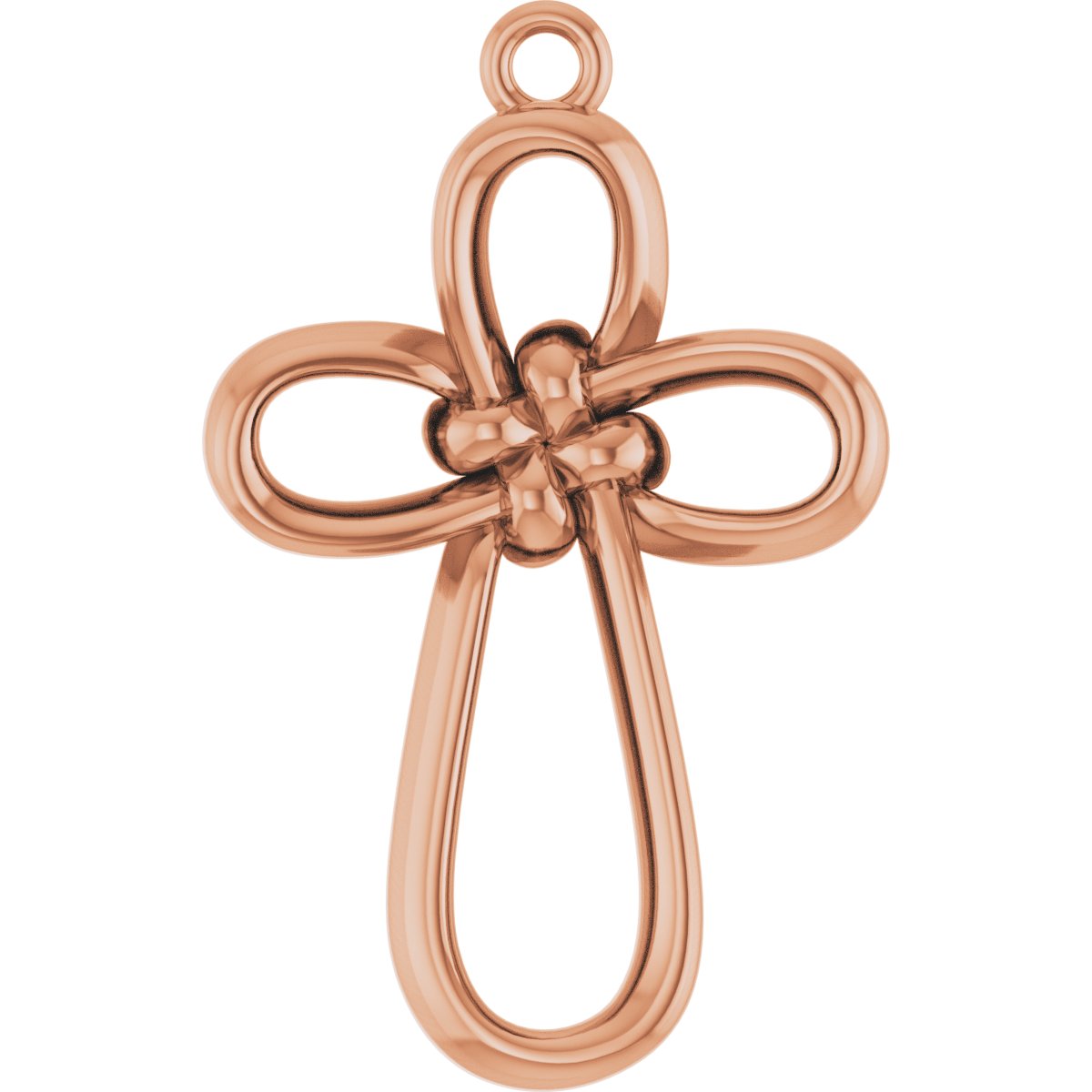 Knot Cross Dangle