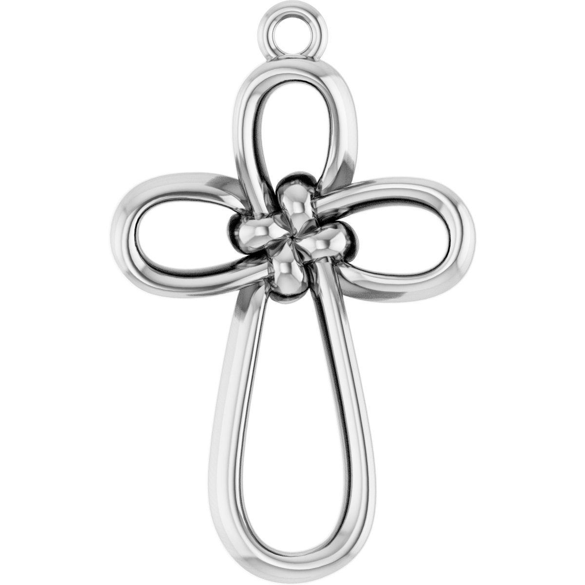 Knot Cross Dangle