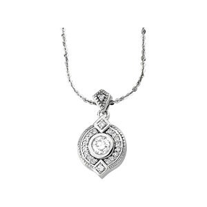 Diamond Pendant .33 CTW Ref 124777