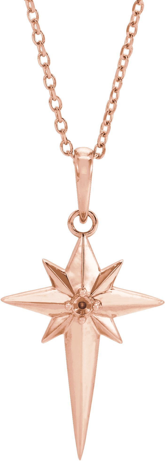 Star Cross Necklace or Pendant