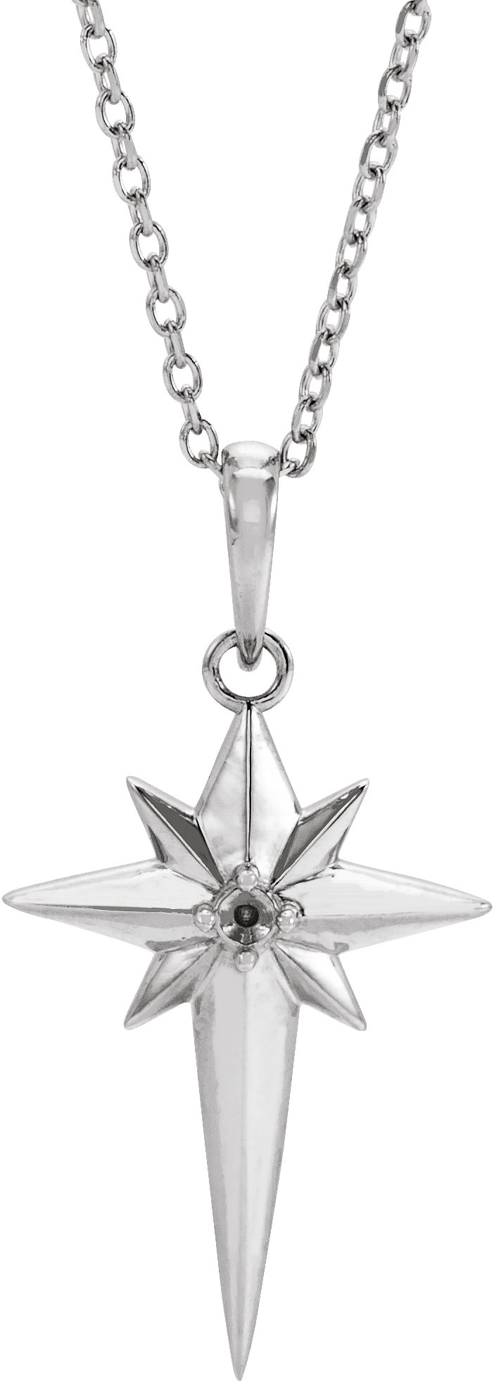 Star Cross Necklace or Pendant