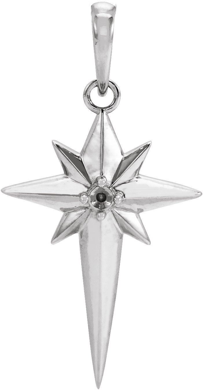 Star Cross Necklace or Pendant