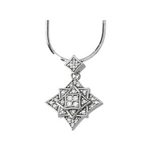 Geometric Diamond Pendant .33 CTW Ref 736798