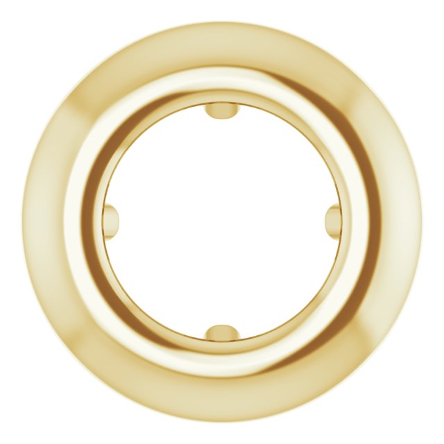 Back-Set Earring Setting