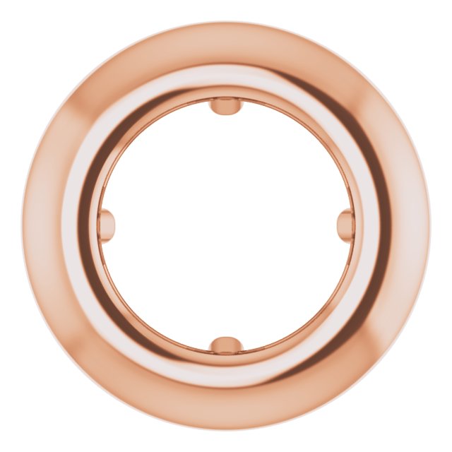 Back-Set Earring Setting