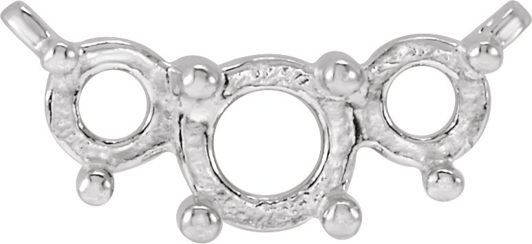 Three-Stone Necklace Center