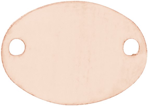 Engravable Oval Link