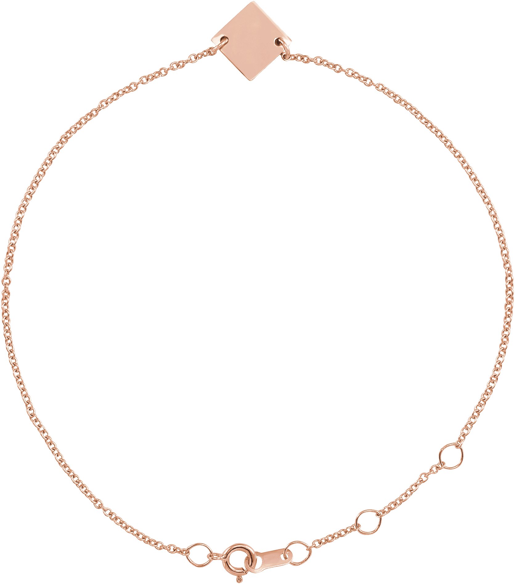 Engravable Geometric Bracelet