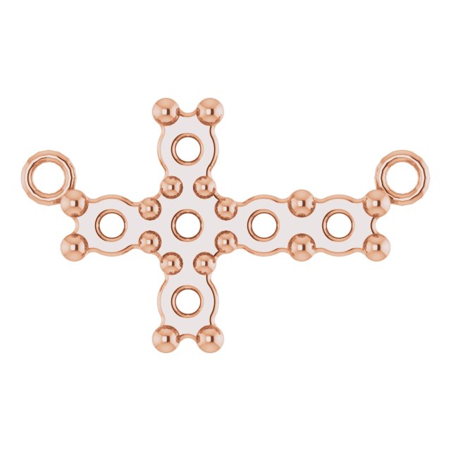 Sideways Cross Necklace or Center