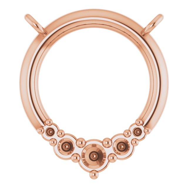 Circle Necklace or Center