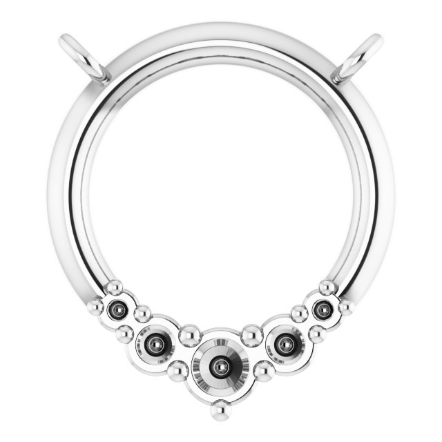 Circle Necklace or Center