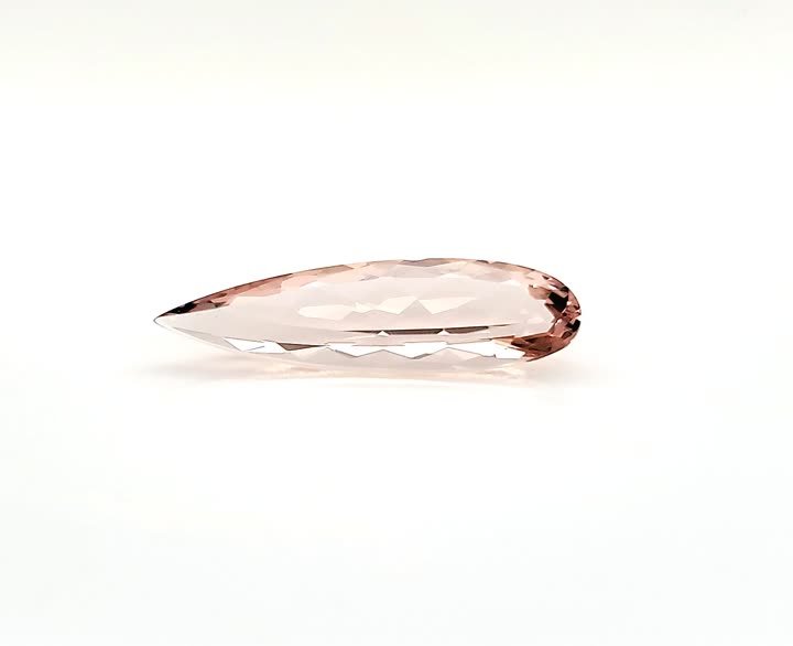 7.92 Carat Pear Shape Cut Diamond