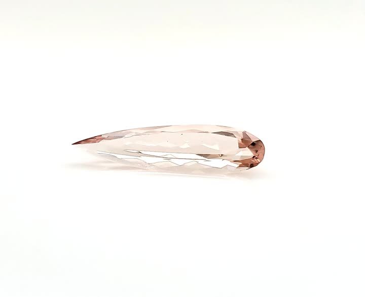 6.74 Carat Pear Shape Cut Diamond