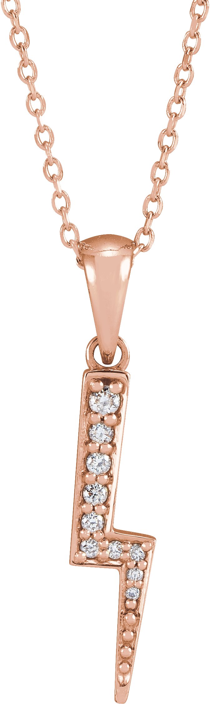 Lightning Bolt Necklace or Pendant