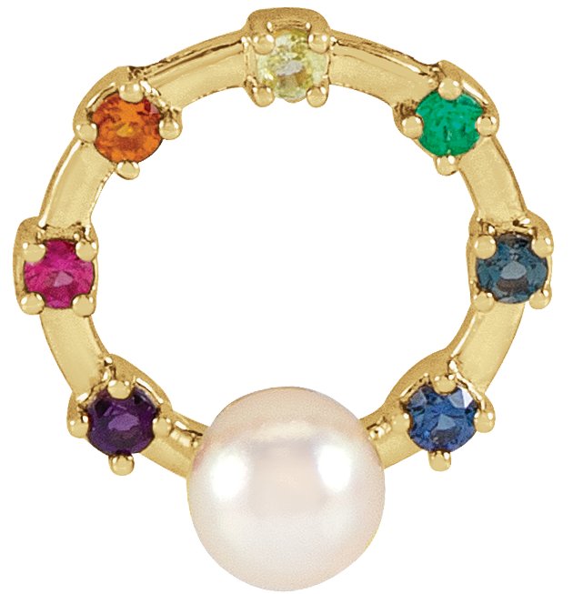 Hold You Forever® Rainbow Baby Necklace or Center