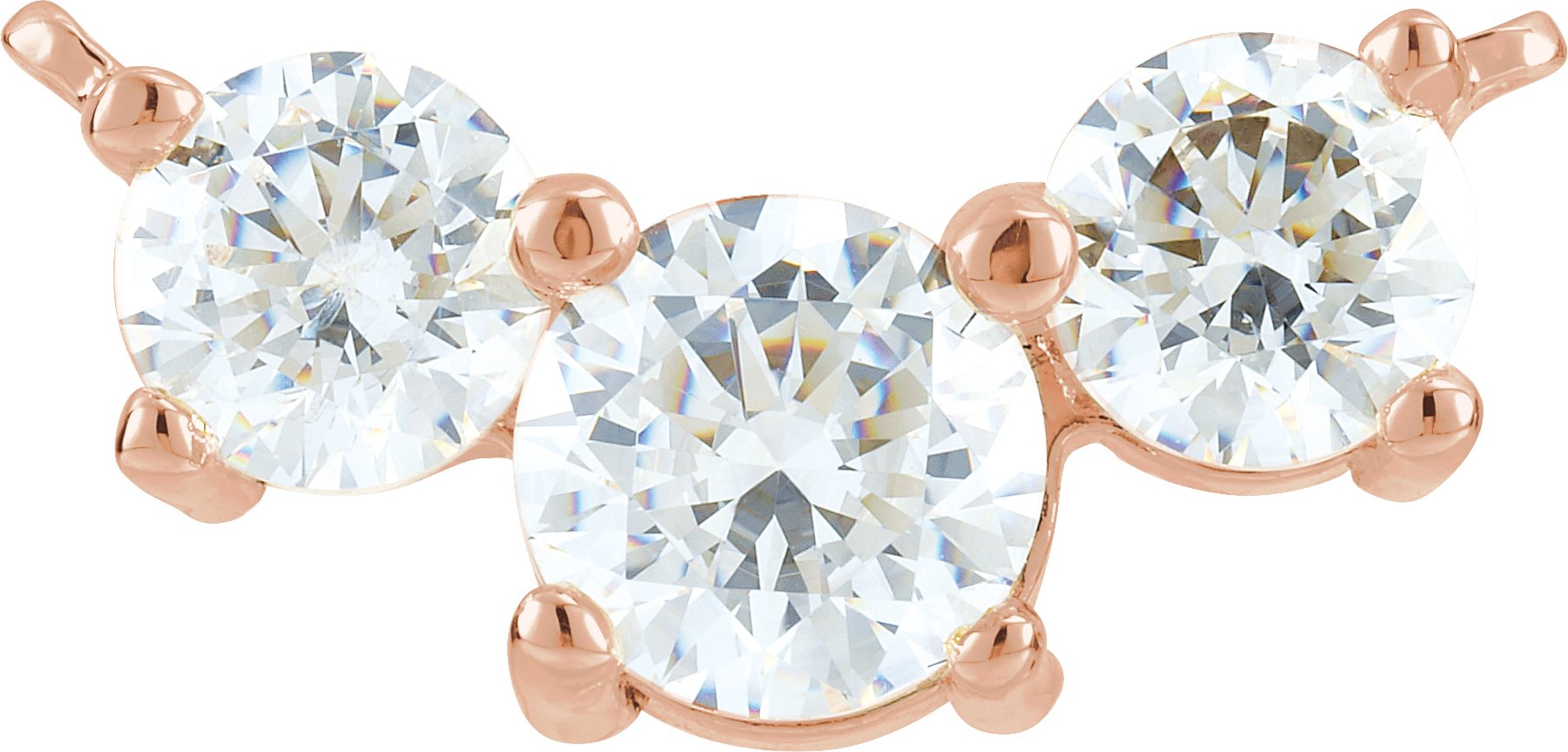 Three-Stone Necklace Center
