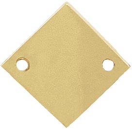Engravable Square Bracelet Center