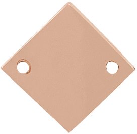 Engravable Square Bracelet Center