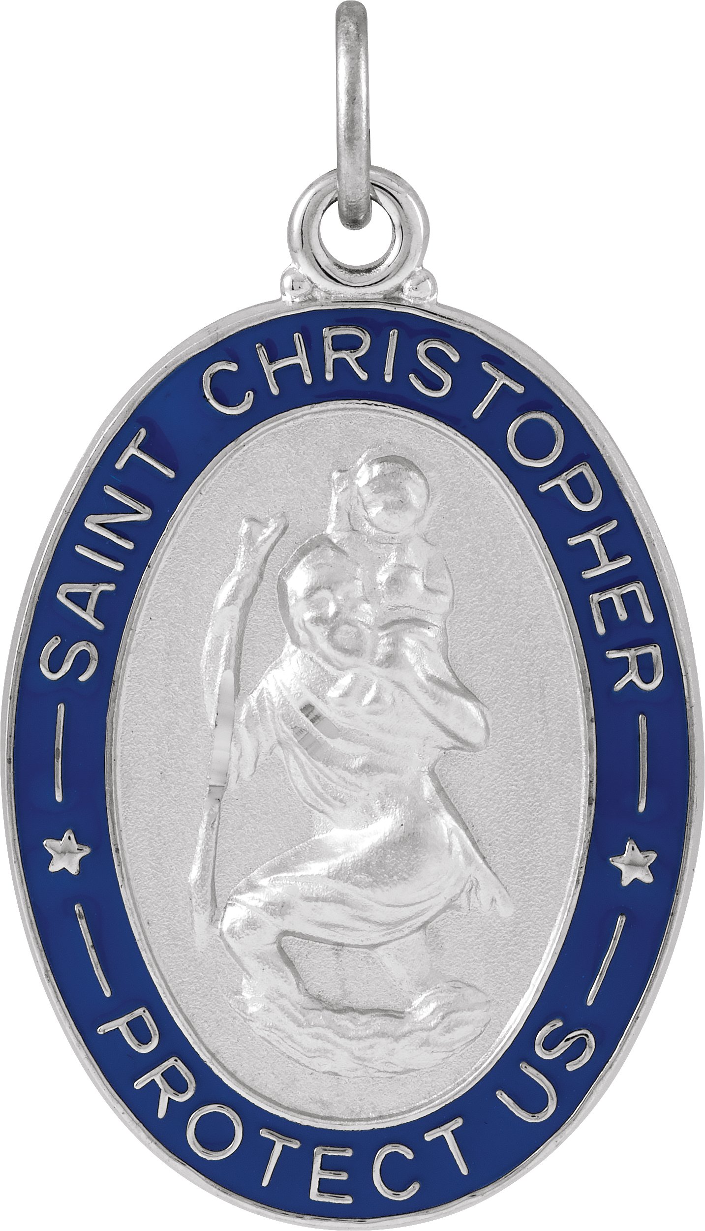 Religious Fashion | St. Christopher Medal Necklace or Pendant