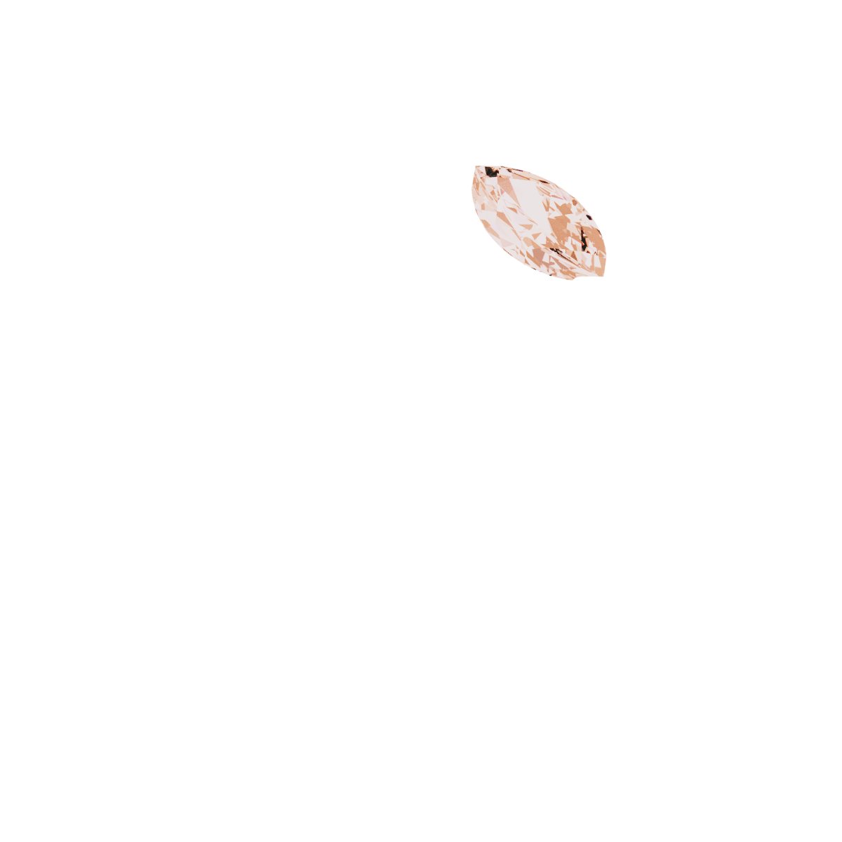 1/6 CTW Natural Diamond Accented Contour Band – 14K Rose Gold