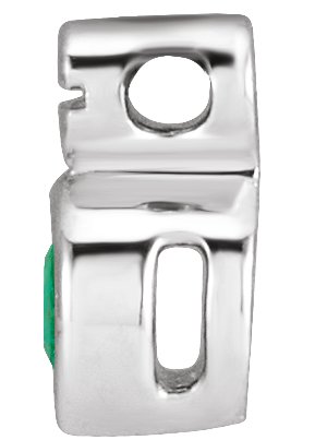 Alternative view of Accented Necklace or Slide Pendant